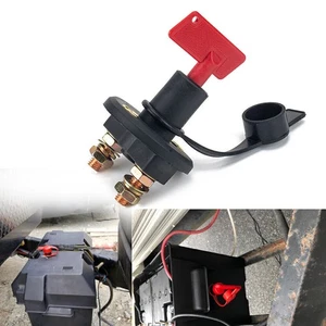 Battery Isolator Disconnect Cut Off Power Kill Switch Fit Car Truck Boat ATV 12V - Picture 1 of 9