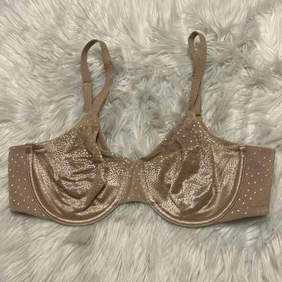 Wacoal 36C Bra Brown Back Appeal 855303 Underwire Back Closure - Image 1 of 4