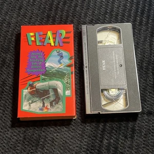 Fear Terrifying Side Athletic Comptition VHS VCR Video Steve Rotfeld Used RARE - Picture 1 of 2