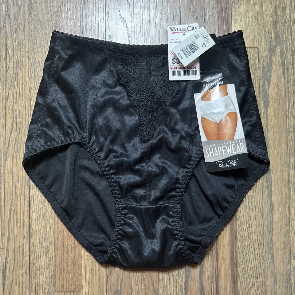 Calzoncillos modeladores firmes RENE ROFE de colección nuevos con etiquetas negros talla mediana Foto 1 de 4