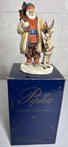 PIPKA Reflections of Christmas LAPLANDER SANTA 6,5" Figur Xmas Weihnachtsmann - Bild 1 von 17