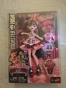 Monster High Scary Sweet Birthday DRACULAURA Fashion Doll 2025, NEW - Picture 1 of 2