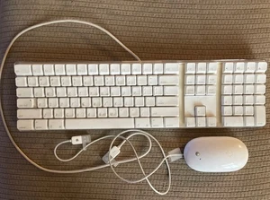 Apple Keyboard And Mouse Combo A1048 Launchpad Keyboard And A1152 Mouse - Picture 1 of 8