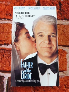 Father of the Bride Steve Martin Diane Keaton Martin Short VHS Tape - Picture 1 of 8
