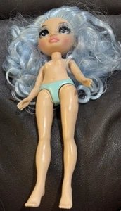 Rainbow High Puppe Gabriella Icely Serie 3 Nude Lt Blue Hair 4 Custom Jointed - Bild 1 von 6