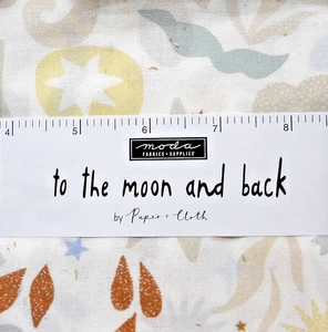 MODA FABRICS "to the moon and back" CHARM PAC  42-5 inch squares BTCP - Picture 1 of 1