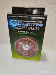 New Zalman VF900 CU LED VGA Kühler für AGP und PCI-e NOS Sammlerauflösung - Photo 1/6