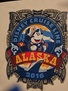 Disney Cruise Line Alaska Kreuzfahrt 2016 Disney Wonder - Postkarte - kostenloser Versand - Bild 1 von 2