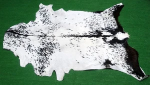 Nueva alfombra de piel de cabra alfombra de pelo en área talla 36"x26" cuero animal piel de cabra G-426 - Imagen 1 de 3