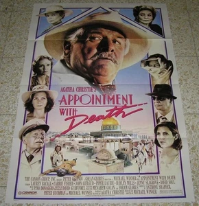TERMIN MIT DEM TOD Original Filmplakat 1988 Agatha Christie's 40" x 27" - Bild 1 von 1