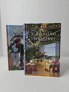 Mysteries Of Lancaster County Guideposts 2 Hardcover Book Lot - Picture 1 of 4