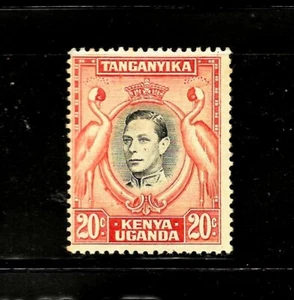 Kenya Uganda Tanganyika, 20c Black & Orange, SG 139a, MH - Picture 1 of 2
