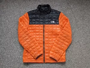 North Face Jacket Adult Medium Persian Orange Thermoball Eco Outdoor TNF Mens - Picture 1 of 20