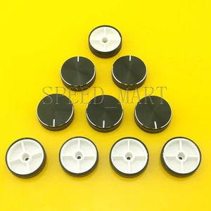 10 punteros de volumen interruptor giratorio con tapa de pomo de precisión de alta calidad para reproductor de CD - Imagen 1 de 1