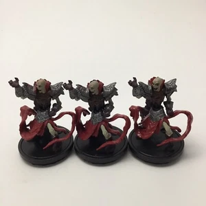 WOW WARCRAFT MINIATURES CORE MINI : SKELETAL PRIEST Set Of 3 - Picture 1 of 3