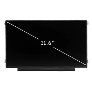 Lenovo IdeaPad S21E-20 11,6" LCD Bildschirm Panel Einheit mit Scharnieren B166XTN02.5 - Bild 1 von 2