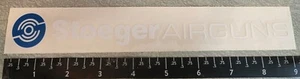 Stoeger Airguns Peel N Stick Vinyl OEM Original Decal / Sticker 9" Long - Picture 1 of 1
