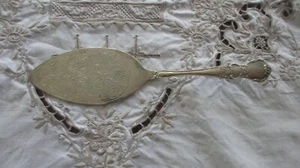 Vintage Rodd Silver Plated Cake.Pie Server,Lovely Etched High Teas 22.3 cms - Picture 1 of 3