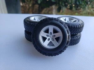 1/18 Scale 5 Tires Set ( TOY TIRES ) For A Jeep Wrangler Rubicon - Picture 1 of 5