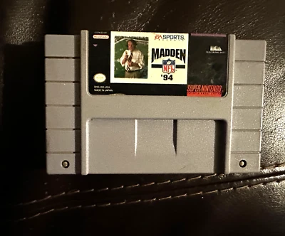 Madden NFL '94 (Super Nintendo Entertainment System) SNES - Image 1 of 2