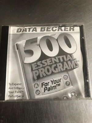 Data Becker 500 for Palm OS Computing Platform CD Rom Free USA SHIPPING - Image 1 of 2