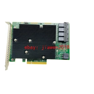 LSI IT Mode SAS9300-16i 16-Port 12Gb/s SAS-3 SAS/SATA HBA ZFS TrueNAS UnRAID - Picture 1 of 5
