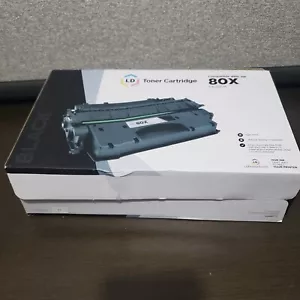 Neu im Karton LD 80X Tonerkassette hohe Ausbeute CF280X schwarz kompatibel mit HP - Bild 1 von 7