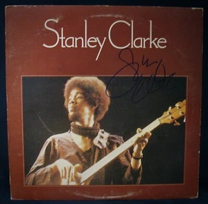 STANLEY CLARKE Signed Album~RETURN TO FOREVER~Bass Jazz Virtuoso~Jazz Fusion - Picture 1 of 3