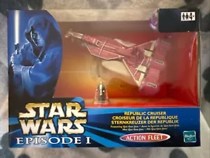 STAR WARS EPISODE 1 REPUBLIC CRUISER ACTION FLEET FACTORY SEALED BOX 1999 HASBRO - Picture 1 of 2