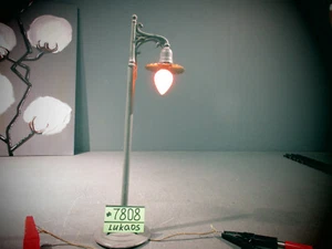 IVES PREWAR 600 GRAY SINGLE STREET LAMP ; circa 1917 WIDE GA. - Picture 1 of 9