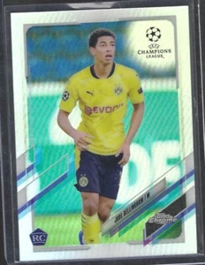 JUDE BELLINGHAM 2020-21 TOPPS CHROME SILVER REFRACTOR ROOKIE RC #68 - Picture 1 of 1