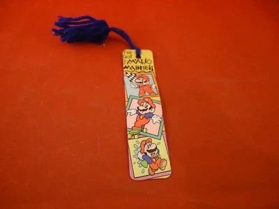 I've Got Mario Madness Nintendo NES 1989 Promotional Bookmark RARE! - Image 1 of 4