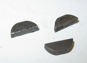 Slick Magneto Woodruff Key, PN M2536 3-Pack - Picture 1 of 2