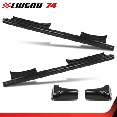 Fit For 14-18 Chevy Silverado GMC Sierra Double Cab Rocker Panels & Cab Corners - Image 1 of 4