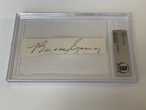 Buddy Young Baltimore Colts signed Autogramm Cut BAS Beckett - Bild 1 von 1