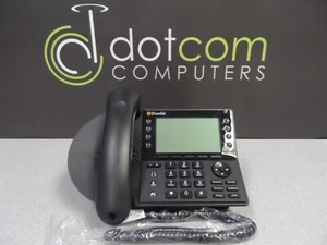 SHORETEL IP 480 Phone IP480 VOIP Black 630-2098-01 Warranty IP Voice Display - Picture 1 of 3