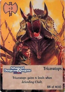 Spellfire CCG Triceratops - 1st Edition 88 of 400 - Picture 1 of 2