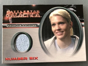 Tarjeta Disfraz Battlestar Galactica Temporada 3 - CC35 "Número Seis" RITTENHOUSE - Imagen 1 de 2