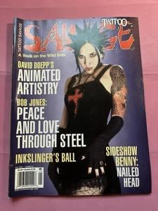 Tattoo SAVAGE Magazine - Issue 52 - May 2003 - Donovan Andrews, Rick Harnowski - Picture 1 of 21
