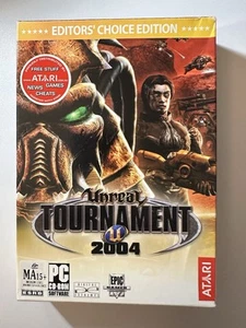 UNREAL TOURNAMENT 2004 Original Box 6-DISC PC CD-ROM GAME, ATARI GAMES π₯π¦πΊ - Picture 1 of 4