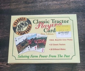 Vintage Tractor Playing Cards 1994 1st Edition Unopened - Afbeelding 1 van 6