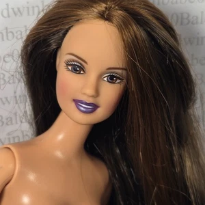 G31 ~ MUÑECA TERESA BARBIE FRIEND CHICA JOYA MORENA DESNUDA PARA ÚNICA CLASE - Imagen 1 de 10