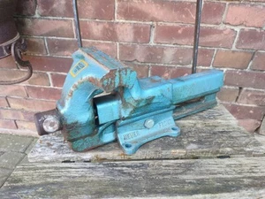 Heuer Front 120 Schraubstock Werkstatt Werkzeug - Bild 1 von 6