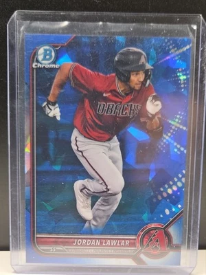 Jordan Lawlar 2022 Bowman Chrome Sapphire Edition Prospects #BCP-235 - Image 1 of 2
