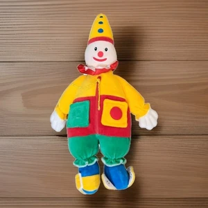1993 Brio Soft Learn to Dress Me Clown Primary Colors 15" Missing Shoe String - Picture 1 of 6