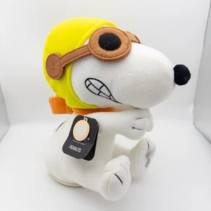NEW Snoopy Peanuts Hallmark Flying Ace Animated Plush Sounds Movement 2021 - Picture 1 of 10