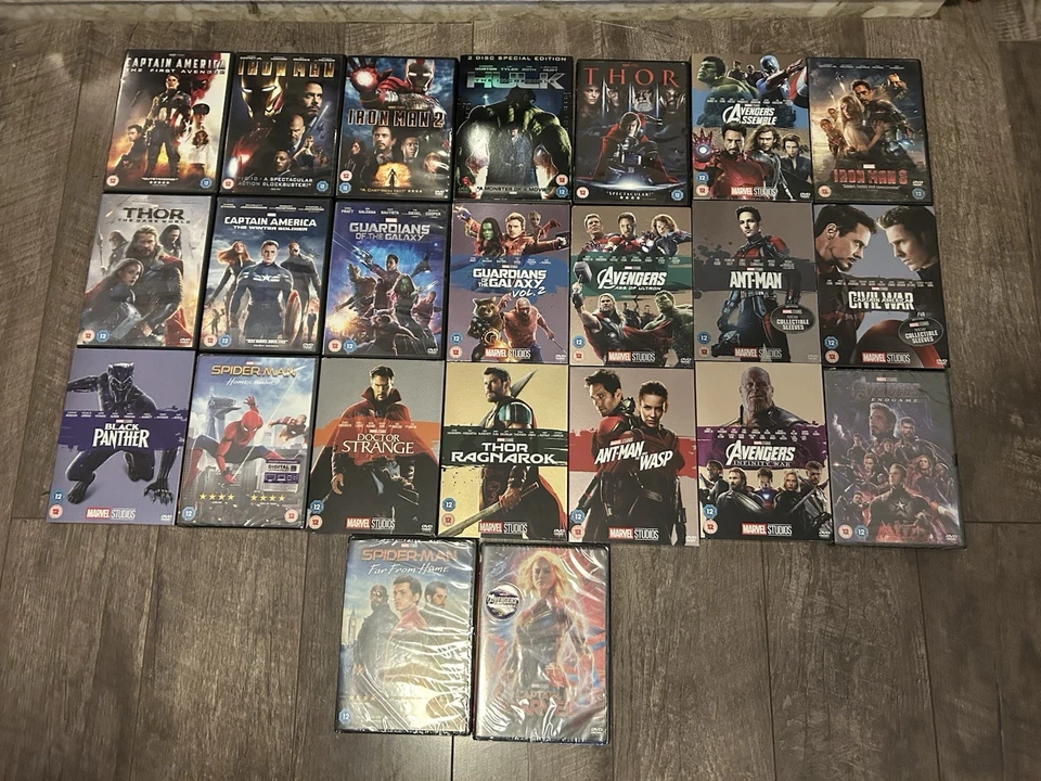 Marvel Studios DVD Bundle - Image 1 of 1