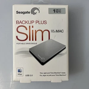 NUEVO Seagate Backup Plus para unidad portátil Pour MAC 1 TB USB 3.0 SRDD00F1 - Imagen 1 de 24