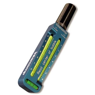 Intercomp 102137 Billet Kart Bubble Camber-Only Gauge With 5/8 Inch Adapter Foto 1 de 4