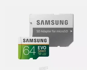 Samsung Evo Select 64 Go Classe 10 - Carte mémoire SDXC - (MB-ME64GA/AM) - Photo 1 sur 2